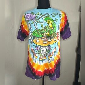 Colorful Tie-Dye Graphic T-Shirt